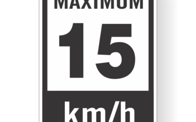 Avis public: rue de l’Entre Gens limite de vitesse 15km/h