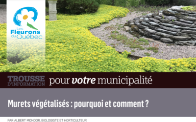 Fleurons du Québec: Murets végétalisés: pourquoi et comment?
