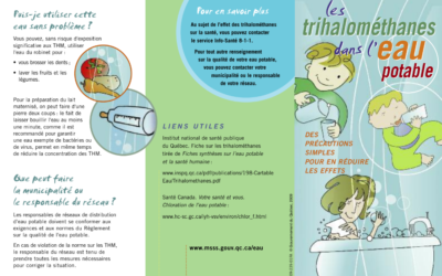 Non-conformité eau potable – THM