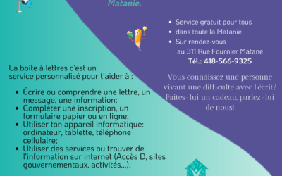 Nouveau service gratuit d&rsquo;Alpha de la Matanie